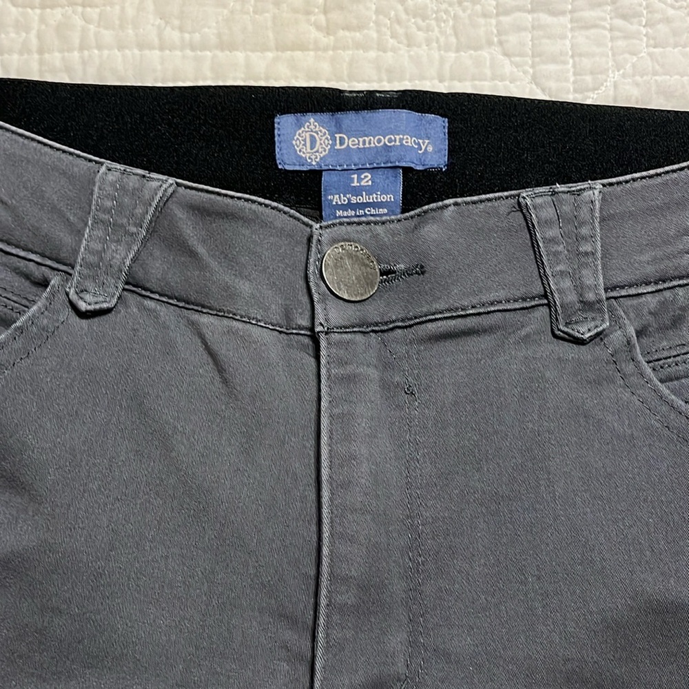 Democracy “Ab”solution - size 12.